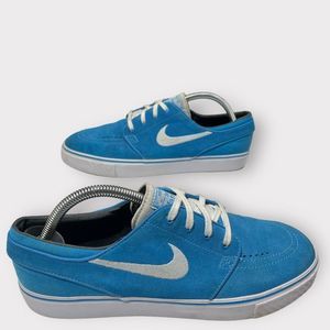 Nike SB Zoom Stefan Janoski Trainers Suede 8.5 Vivid Blue Mens 333824-416 2013